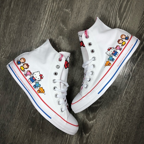 Converse Shoes - Converse Chuck Taylor Hi Hello Kitty NWT